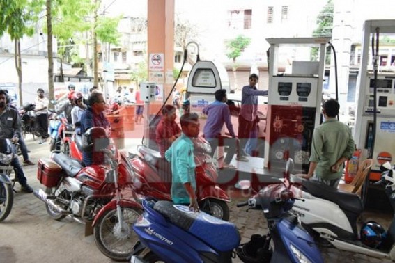 Fuel crisis grips Tripura : 'No Petrol' in maximum petrol pumps